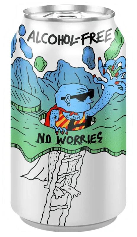 No Worries 0.33l bx Alkoholfr Pale Ale