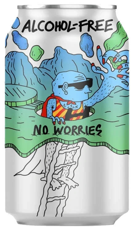 No Worries 0.33l bx Alkoholfr Pale Ale