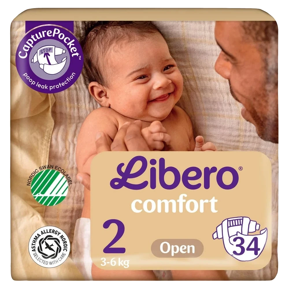 Comfort åpen bleie