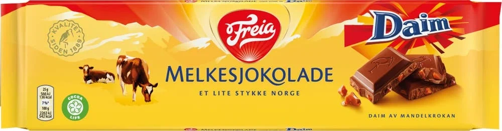 Daim Melkesjokolade