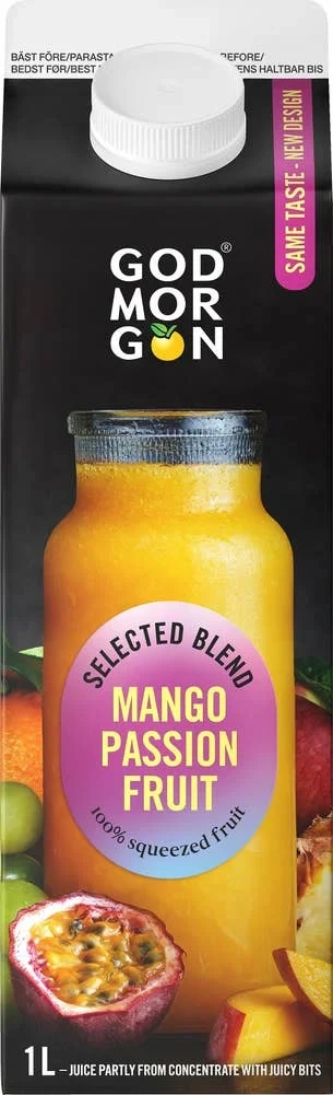 Juice Mango & Passionsfrukt