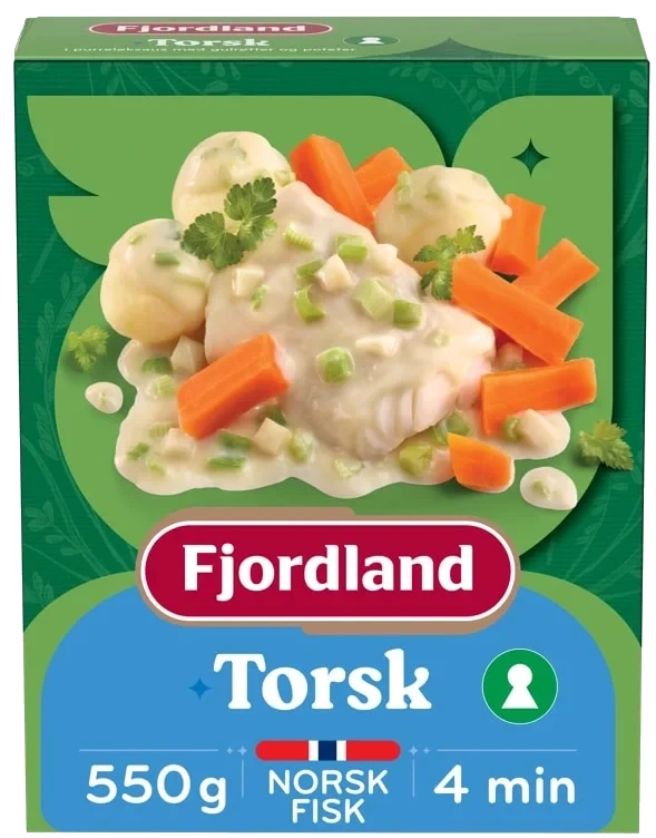 Torsk i Saus 550g Fjordland