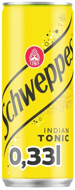 Tonic Water 0,33l boks Schweppes