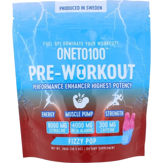 Pre-Workout Fizzy Bottles