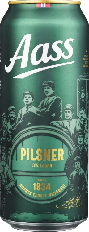 Aass Pilsner 0,5l boks