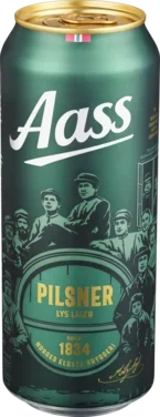Aass Pilsner 0,5l boks