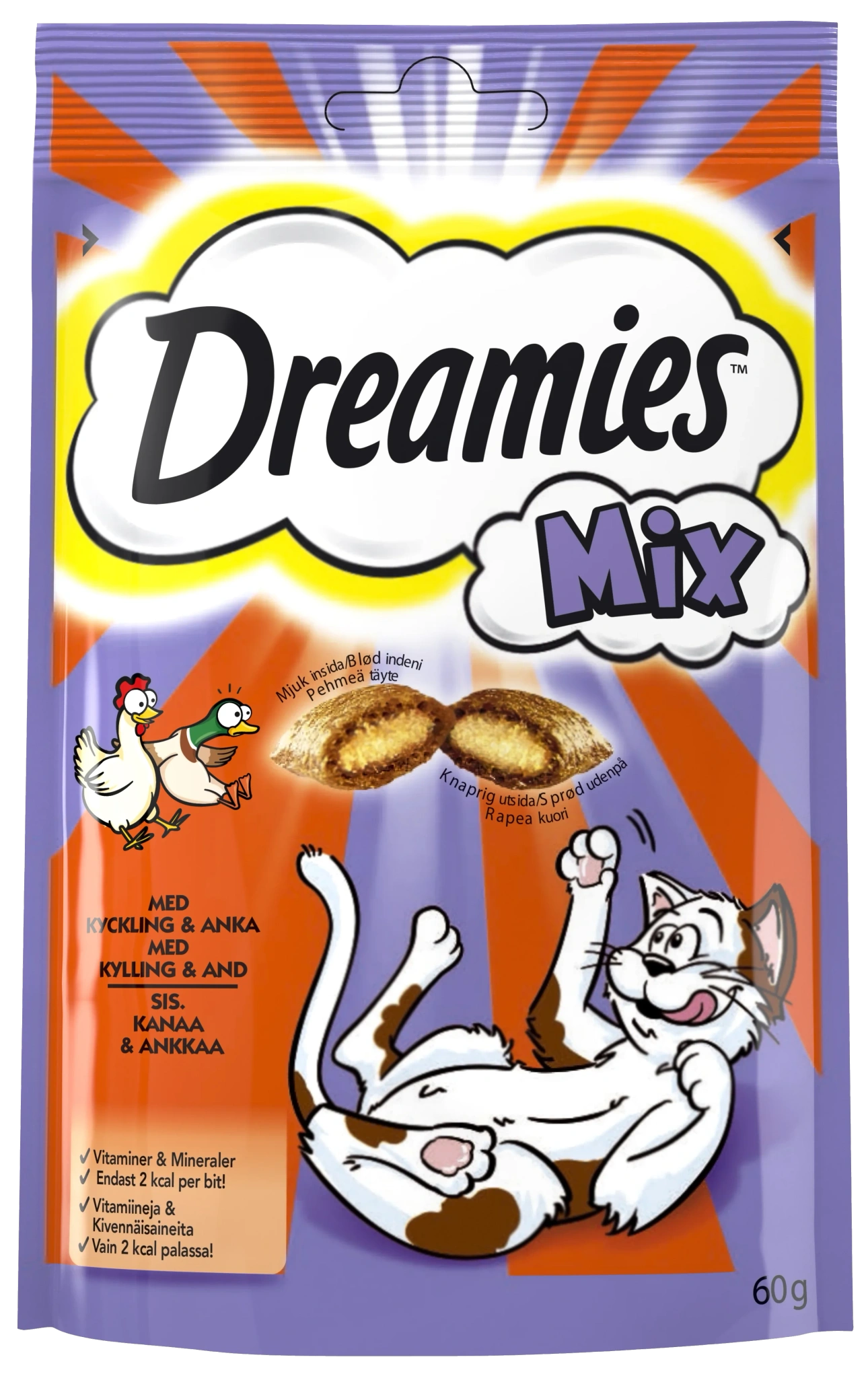 Kattgodis Mix Kyckling & anka