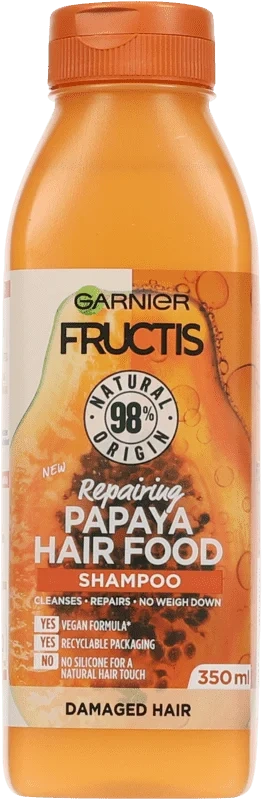 Fructis Shampoo Hair Food Papaya 350ml
