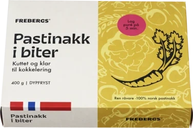 Pastinakk i Biter 400g Frebergs