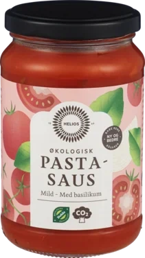 Pastasaus Basilikum Økologisk 340g Helios