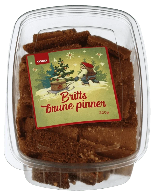 Coop Britts Brune Pinner 220g