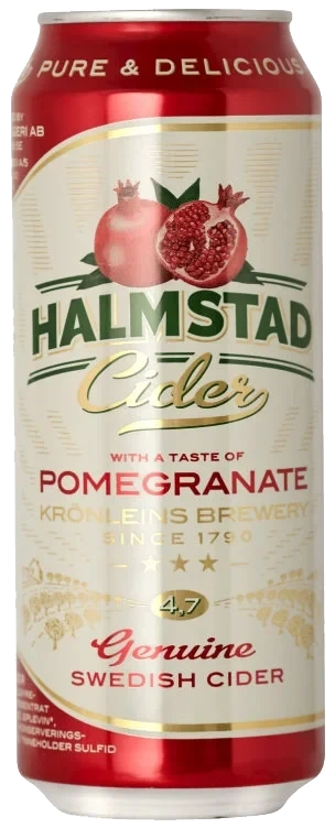 Halmstad Cider Granateple 4,5%