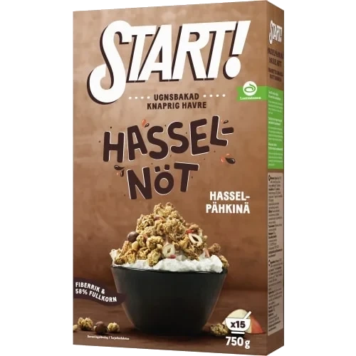 Start! Hasselnøtt 750g