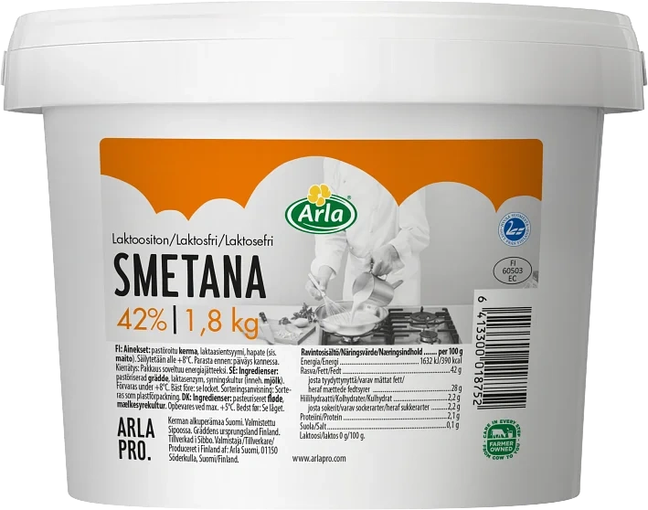 Smetana 42% hink