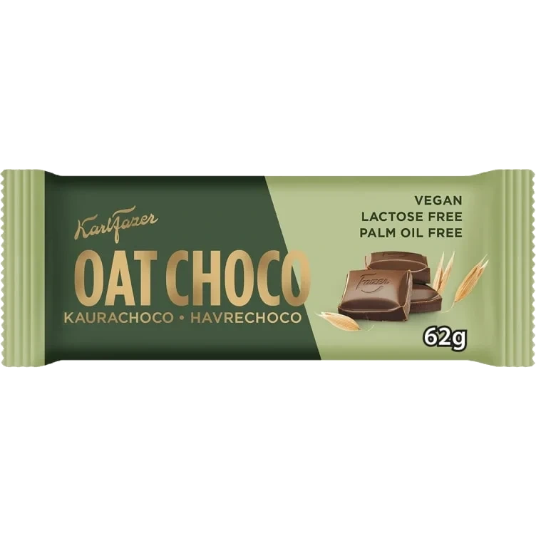 Oat Chocolate Vegan 62g Fazer