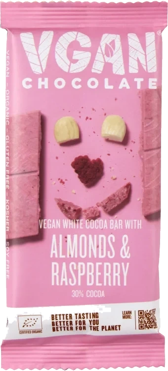 Almonds & Raspberry 70g Vgan