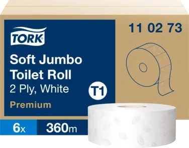 Prem.jumbo Myk Toalettrull Tork