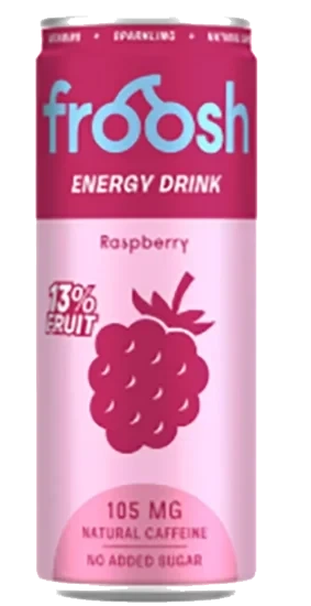 Froosh Energi Bringebær 0,33l