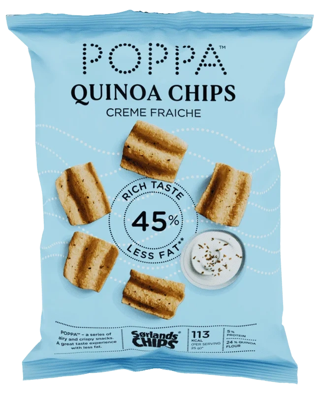Poppa Quinoa Creme Fraiche 60g
