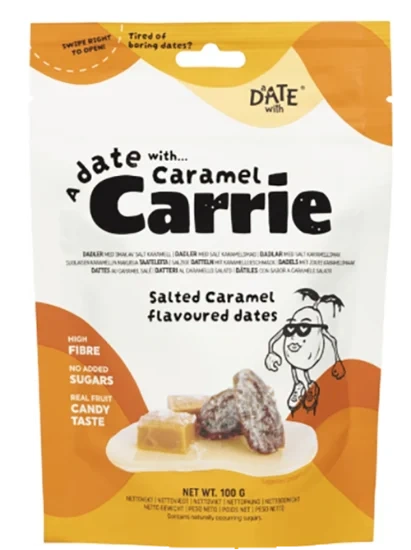 A Date Caramel Dadler 100g