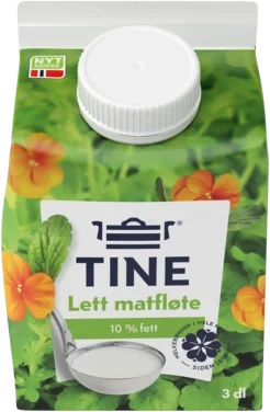 Matfløte Lett 10% 3dl Tine