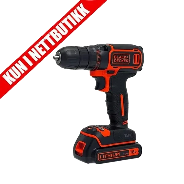 Drill 18V - BDCDC18 (Med Batteri)