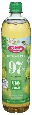 Eple-pæresaft Utan Tilsett Sukker 0,9l