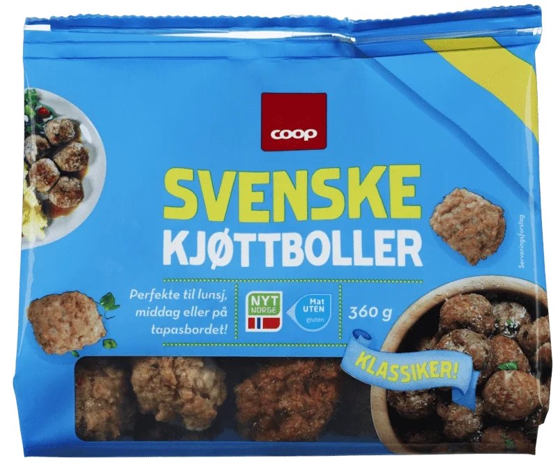 Coop Svenske Kjøttboller 360g