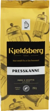 Kaffe Presskannemalt 250g Kjeldsberg