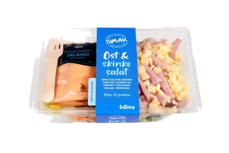 Salat Skinke og Ost 265g Smak