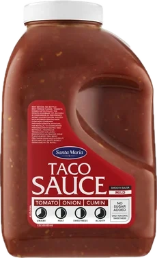 Taco Sauce Mild 3700g Santa Maria