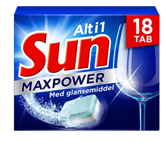 Sun Oppvask tab 18stk