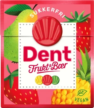 Dent Frukt&Bær 24g