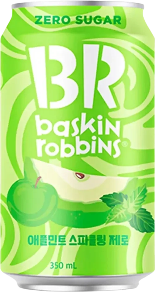 Baskin-Robbins Apple Mint Sparkling Drink 350ml
