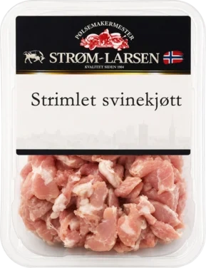 Svinekjøtt ternet 500g pr pk