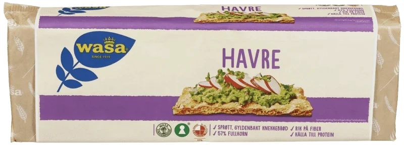 Wasa Havre Økonomi 600g