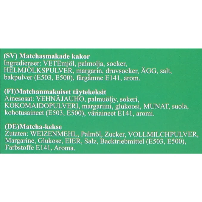 Kakor Matcha