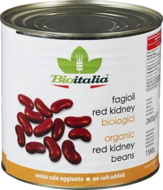 Bioitalia Kidneybønner 2600g Økologisk
