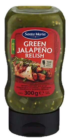 Green Jalapeno Relish 300g