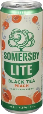 Somersby Black Tea Peach Lite 0.33l