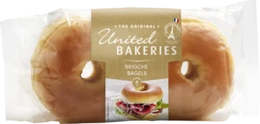 Brioche Bagels 4pk 300g