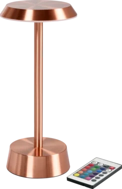 Led Lampe Trådløs 11,9 X26cm Nour Rose Gold