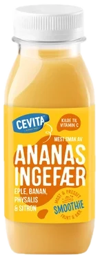 Smoothie Ananas&Ingefær 250ml Cevita