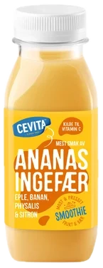 Ananas Ingefær Smoothie 250ml Cevita