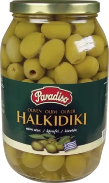 Oliven Gourm.Grønn U/Sten
