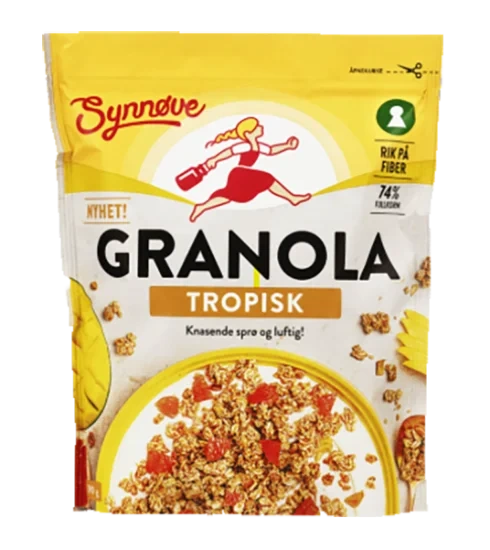 Granola Tropisk 390g