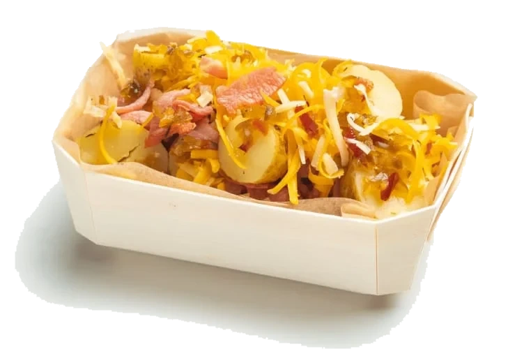 Loaded Potatoes m/Jalapenos og Bacon stykk