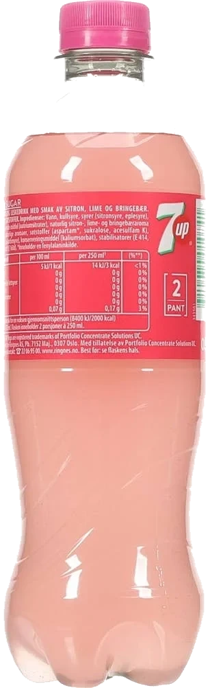 7UP Zero Pink Lemonade