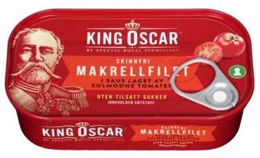 Makrell i Tomat m/Stevia 110g King Oscar