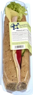 Baguette Grov m/Ost&Skinke